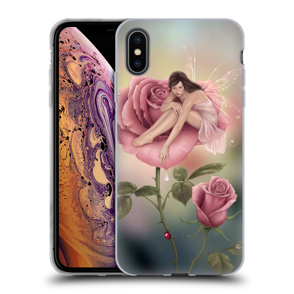 Rachel Anderson Pixies Rose Soft Gel Case for Apple iPhone XS Max