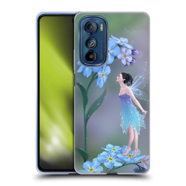 Rachel Anderson Pixies Forget Me Not Soft Gel Case for Motorola Edge 30