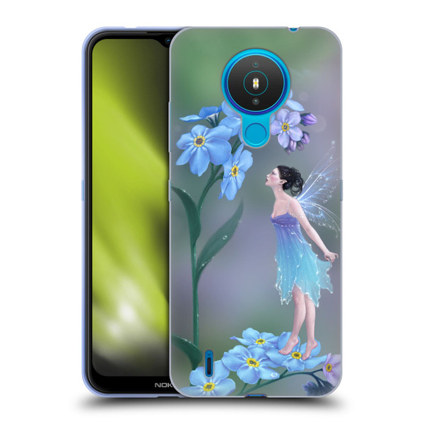 Rachel Anderson Pixies Forget Me Not Soft Gel Case for Nokia 1.4