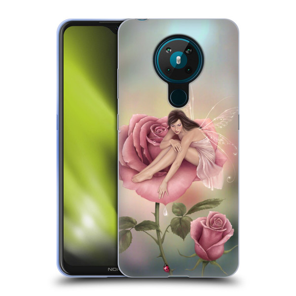 Rachel Anderson Pixies Rose Soft Gel Case for Nokia 5.3