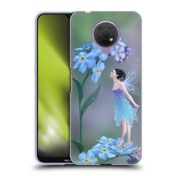 Rachel Anderson Pixies Forget Me Not Soft Gel Case for Nokia G10