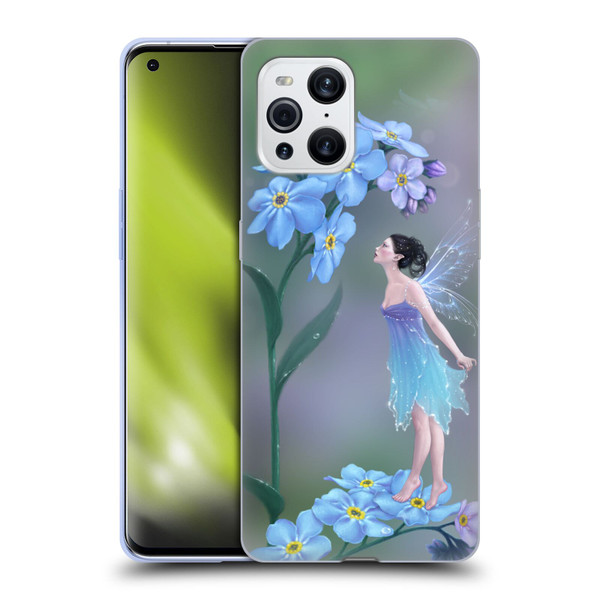 Rachel Anderson Pixies Forget Me Not Soft Gel Case for OPPO Find X3 / Pro