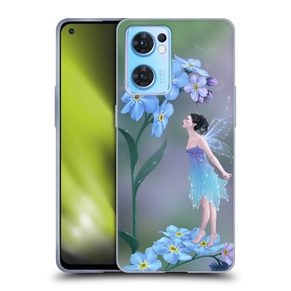 Rachel Anderson Pixies Forget Me Not Soft Gel Case for OPPO Reno7 5G / Find X5 Lite