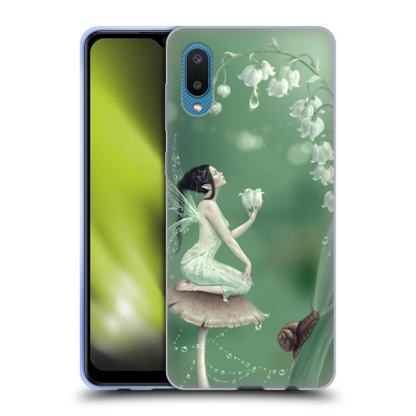 Rachel Anderson Pixies Lily Of The Valley Soft Gel Case for Samsung Galaxy A02/M02 (2021)
