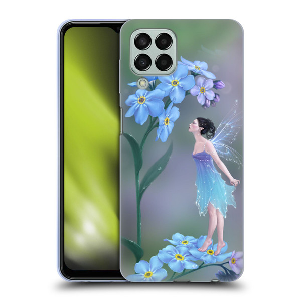 Rachel Anderson Pixies Forget Me Not Soft Gel Case for Samsung Galaxy M33 (2022)