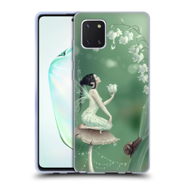 Rachel Anderson Pixies Lily Of The Valley Soft Gel Case for Samsung Galaxy Note10 Lite