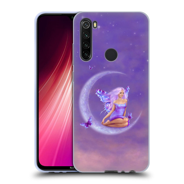 Rachel Anderson Pixies Lavender Moon Soft Gel Case for Xiaomi Redmi Note 8T