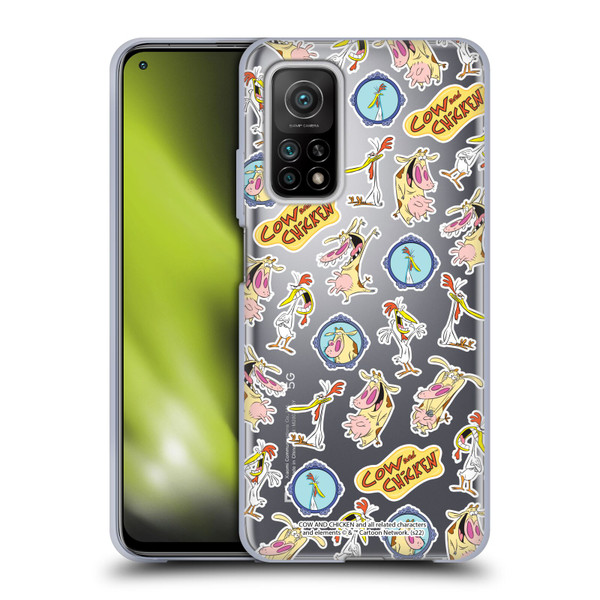 Cow and Chicken Graphics Pattern Soft Gel Case for Xiaomi Mi 10T 5G