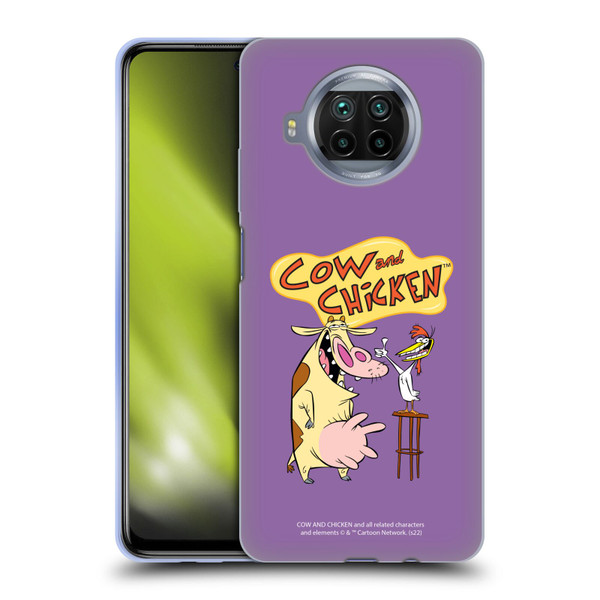 Cow and Chicken Graphics Character Art Soft Gel Case for Xiaomi Mi 10T Lite 5G