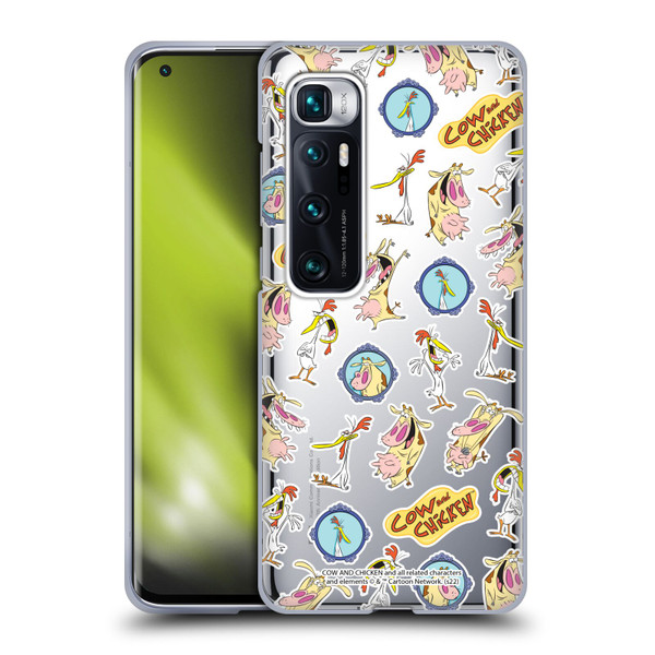 Cow and Chicken Graphics Pattern Soft Gel Case for Xiaomi Mi 10 Ultra 5G