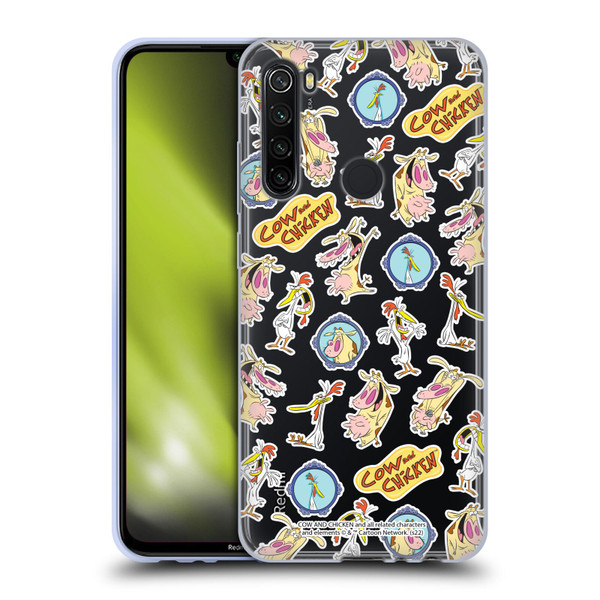 Cow and Chicken Graphics Pattern Soft Gel Case for Xiaomi Redmi Note 8T