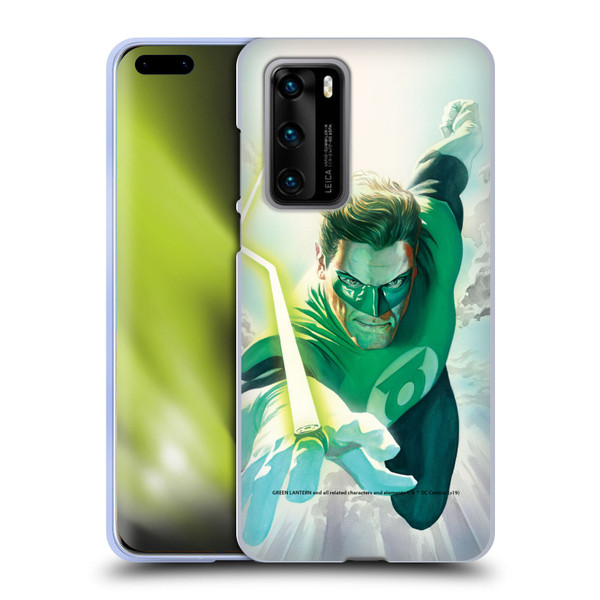 Green Lantern DC Comics Comic Book Covers Flight Soft Gel Case for Huawei P40 5G