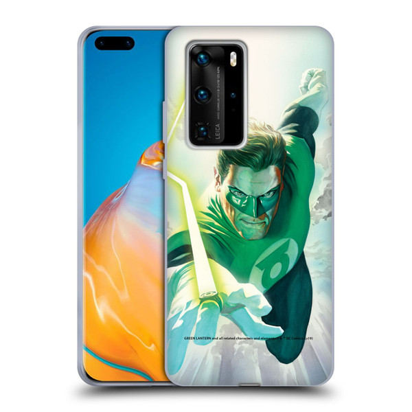 Green Lantern DC Comics Comic Book Covers Flight Soft Gel Case for Huawei P40 Pro / P40 Pro Plus 5G