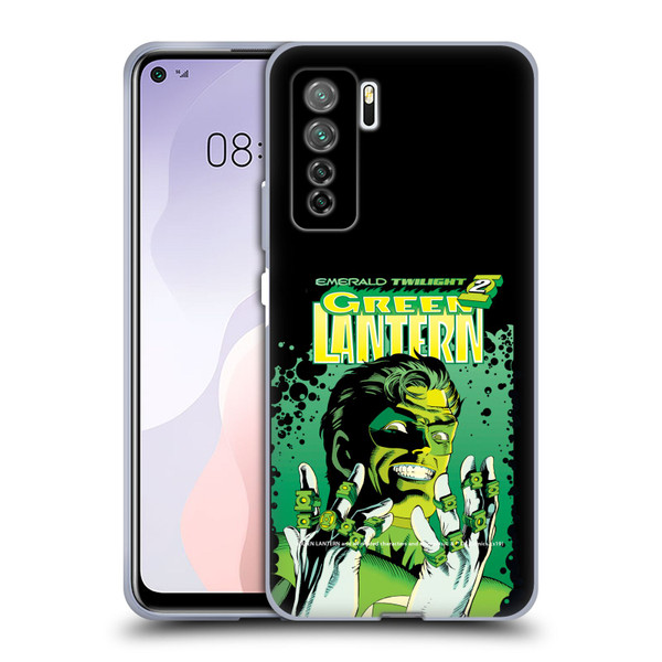 Green Lantern DC Comics Comic Book Covers Emerald Twilight Soft Gel Case for Huawei Nova 7 SE/P40 Lite 5G