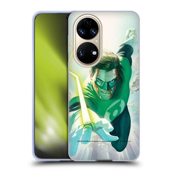 Green Lantern DC Comics Comic Book Covers Flight Soft Gel Case for Huawei P50
