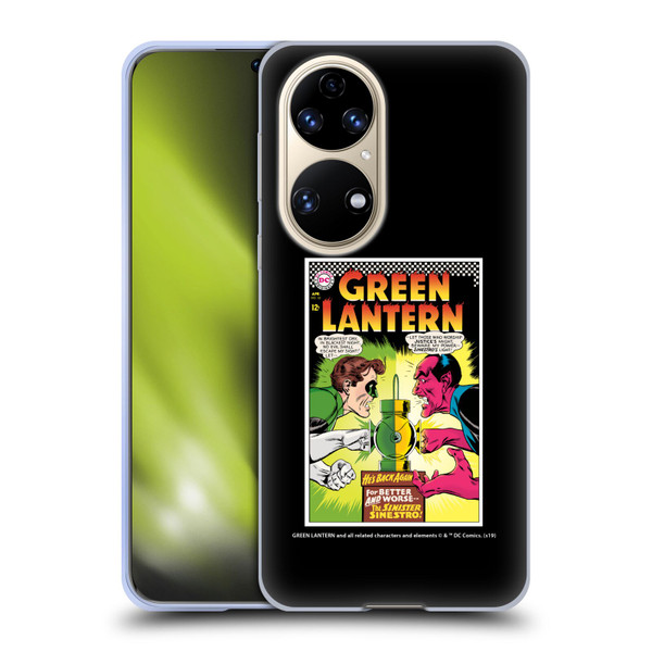Green Lantern DC Comics Comic Book Covers Sinestro Soft Gel Case for Huawei P50