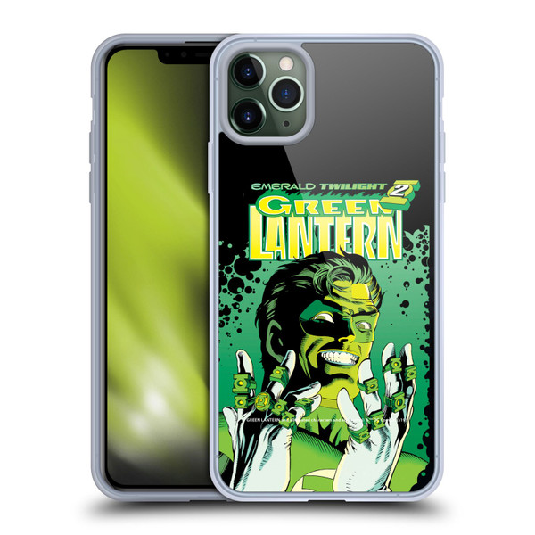 Green Lantern DC Comics Comic Book Covers Emerald Twilight Soft Gel Case for Apple iPhone 11 Pro Max
