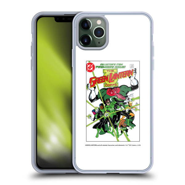 Green Lantern DC Comics Comic Book Covers Group 2 Soft Gel Case for Apple iPhone 11 Pro Max