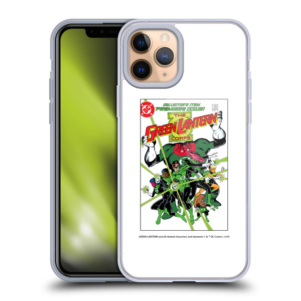 Green Lantern DC Comics Comic Book Covers Group 2 Soft Gel Case for Apple iPhone 11 Pro & MagSafe