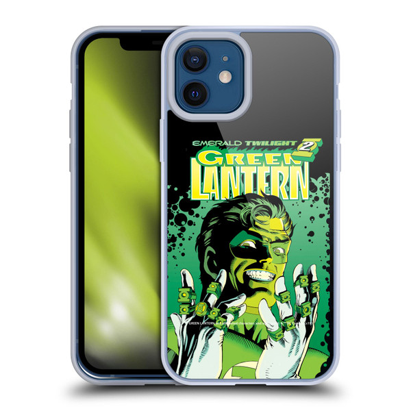 Green Lantern DC Comics Comic Book Covers Emerald Twilight Soft Gel Case for Apple iPhone 12 / iPhone 12 Pro