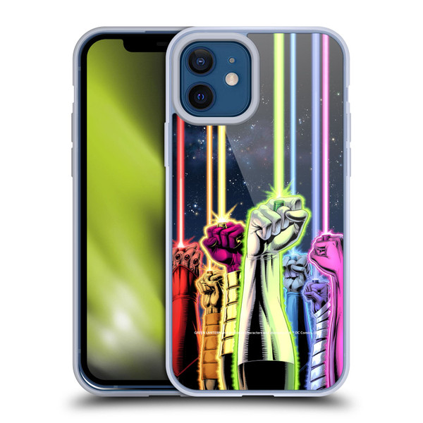 Green Lantern DC Comics Comic Book Covers Power Rings Soft Gel Case for Apple iPhone 12 / iPhone 12 Pro