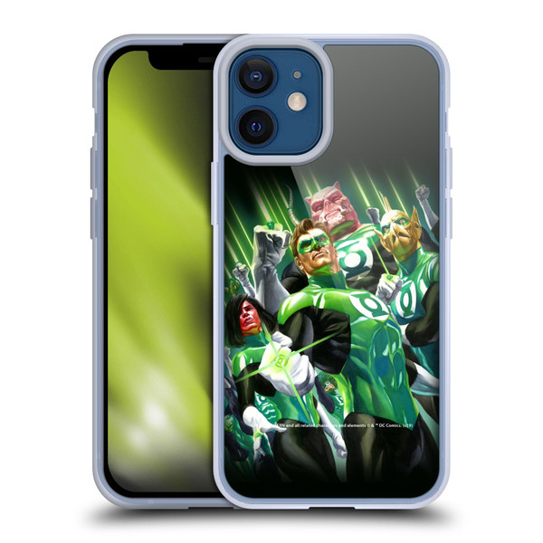 Green Lantern DC Comics Comic Book Covers Group Soft Gel Case for Apple iPhone 12 Mini & MagSafe