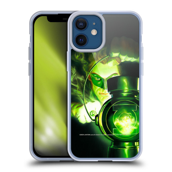 Green Lantern DC Comics Comic Book Covers Portrait Soft Gel Case for Apple iPhone 12 Mini