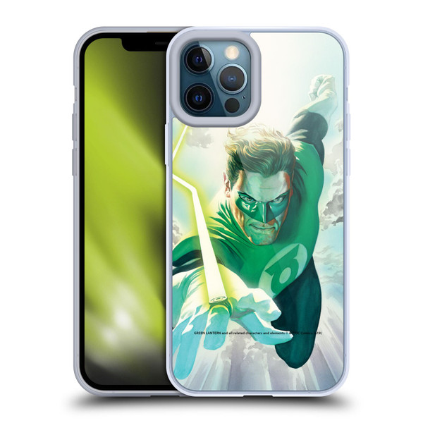Green Lantern DC Comics Comic Book Covers Flight Soft Gel Case for Apple iPhone 12 Pro Max & MagSafe