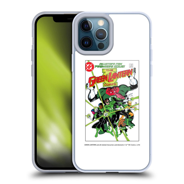 Green Lantern DC Comics Comic Book Covers Group 2 Soft Gel Case for Apple iPhone 12 Pro Max & MagSafe