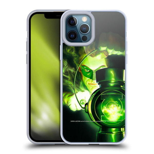 Green Lantern DC Comics Comic Book Covers Portrait Soft Gel Case for Apple iPhone 12 Pro Max & MagSafe