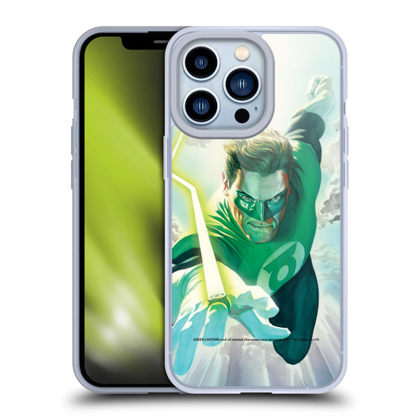 Green Lantern DC Comics Comic Book Covers Flight Soft Gel Case for Apple iPhone 13 Pro