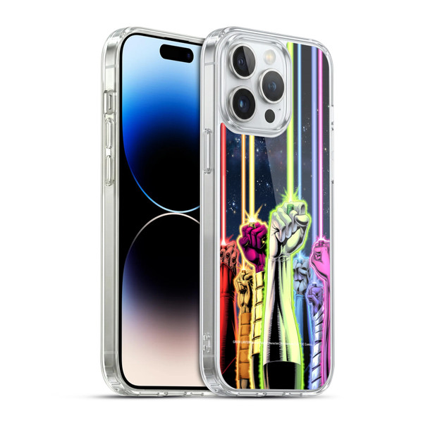 Green Lantern DC Comics Comic Book Covers Power Rings Soft Gel Case for Apple iPhone 14 Pro Max & MagSafe