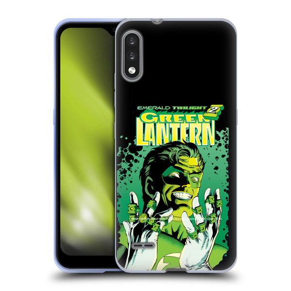 Green Lantern DC Comics Comic Book Covers Emerald Twilight Soft Gel Case for LG K22