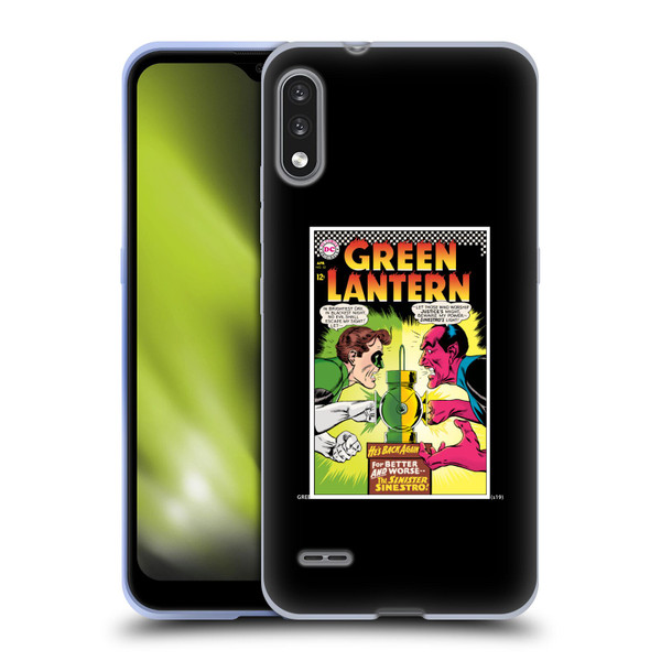 Green Lantern DC Comics Comic Book Covers Sinestro Soft Gel Case for LG K22