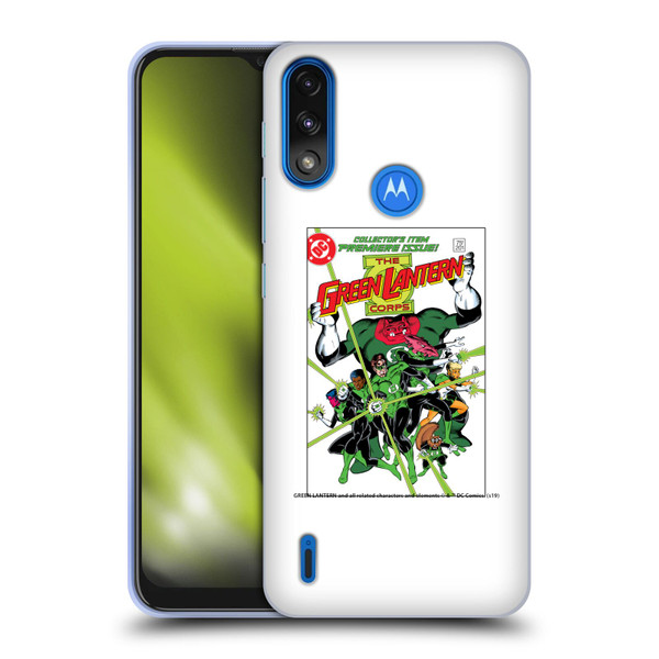 Green Lantern DC Comics Comic Book Covers Group 2 Soft Gel Case for Motorola Moto E7 Power / Moto E7i Power