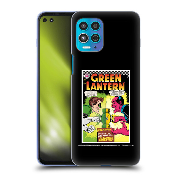 Green Lantern DC Comics Comic Book Covers Sinestro Soft Gel Case for Motorola Moto G100
