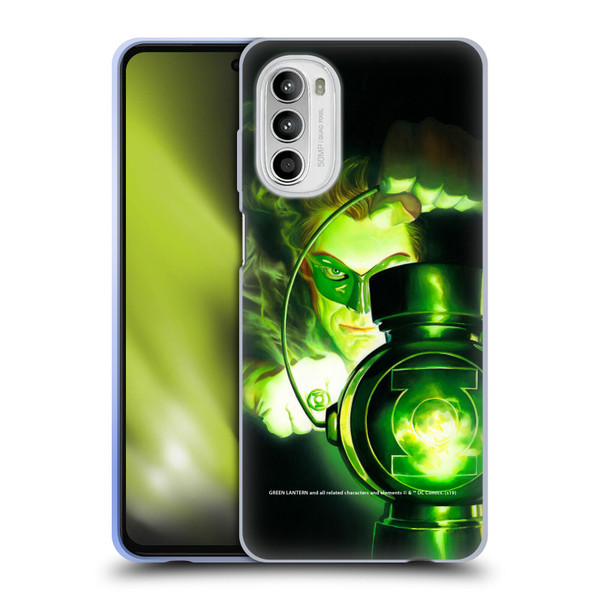 Green Lantern DC Comics Comic Book Covers Portrait Soft Gel Case for Motorola Moto G52