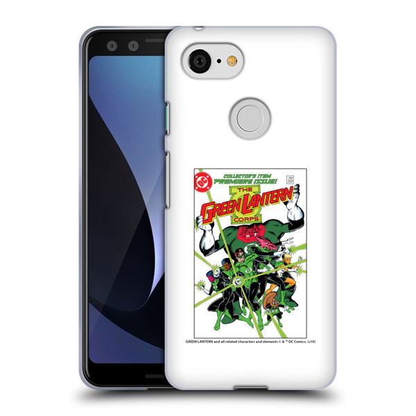 Green Lantern DC Comics Comic Book Covers Group 2 Soft Gel Case for Google Pixel 3