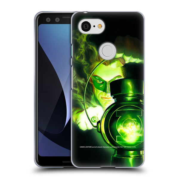 Green Lantern DC Comics Comic Book Covers Portrait Soft Gel Case for Google Pixel 3