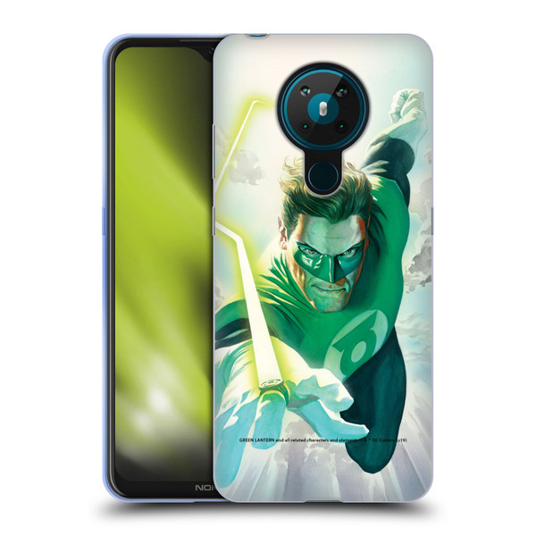 Green Lantern DC Comics Comic Book Covers Flight Soft Gel Case for Nokia 5.3
