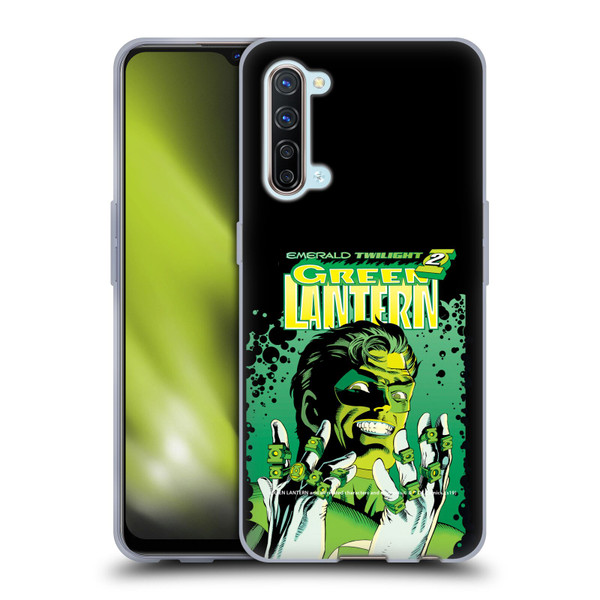 Green Lantern DC Comics Comic Book Covers Emerald Twilight Soft Gel Case for OPPO Find X2 Lite 5G
