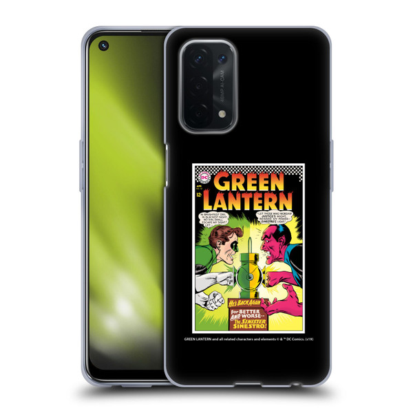 Green Lantern DC Comics Comic Book Covers Sinestro Soft Gel Case for OPPO A54 5G