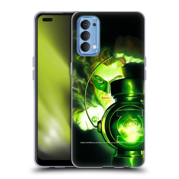 Green Lantern DC Comics Comic Book Covers Portrait Soft Gel Case for OPPO Reno 4 5G