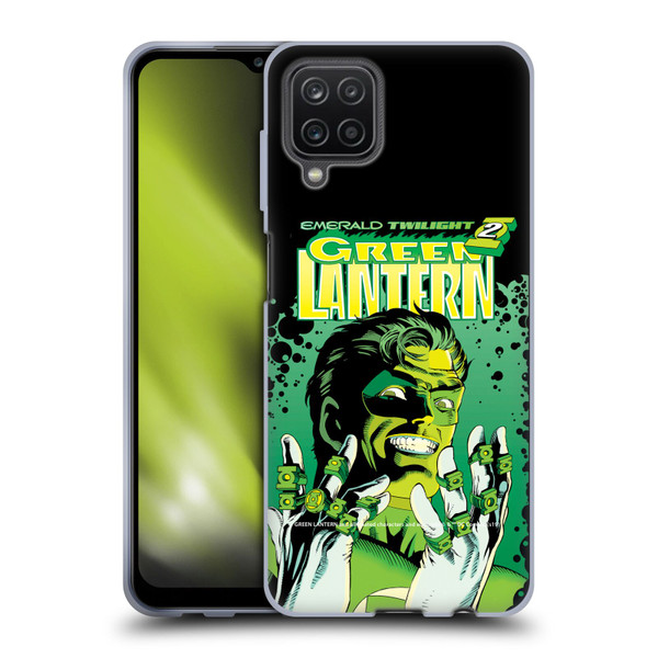 Green Lantern DC Comics Comic Book Covers Emerald Twilight Soft Gel Case for Samsung Galaxy A12 (2020)