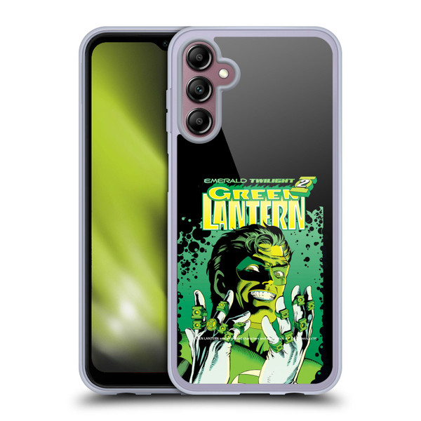 Green Lantern DC Comics Comic Book Covers Emerald Twilight Soft Gel Case for Samsung Galaxy A14 5G