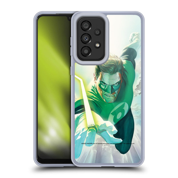 Green Lantern DC Comics Comic Book Covers Flight Soft Gel Case for Samsung Galaxy A33 5G (2022)
