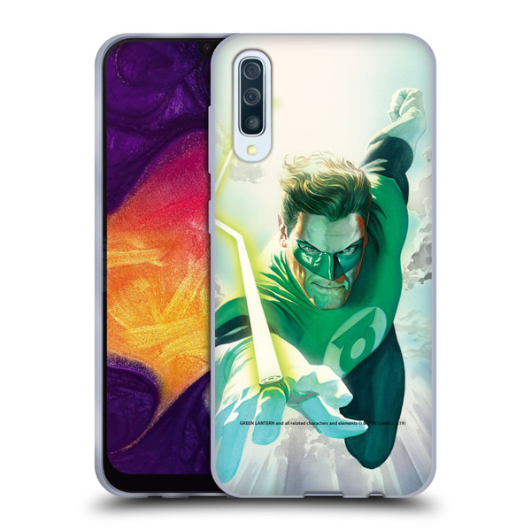 Green Lantern DC Comics Comic Book Covers Flight Soft Gel Case for Samsung Galaxy A50/A30s (2019)