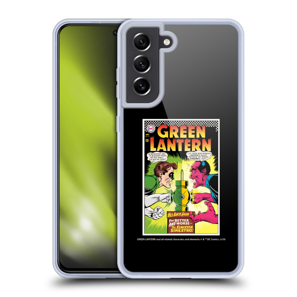 Green Lantern DC Comics Comic Book Covers Sinestro Soft Gel Case for Samsung Galaxy S21 FE 5G & MagSafe