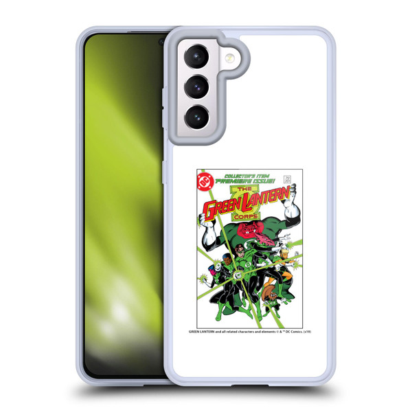 Green Lantern DC Comics Comic Book Covers Group 2 Soft Gel Case for Samsung Galaxy S21 5G