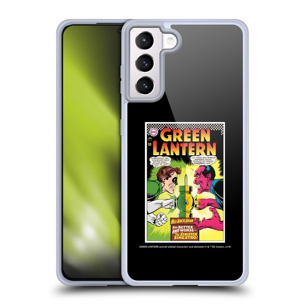 Green Lantern DC Comics Comic Book Covers Sinestro Soft Gel Case for Samsung Galaxy S21+ 5G & MagSafe